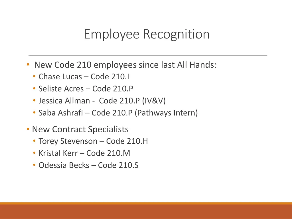 employee recognition