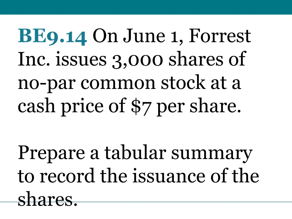 be9 14 on june 1 forrest inc issues 3 000 shares