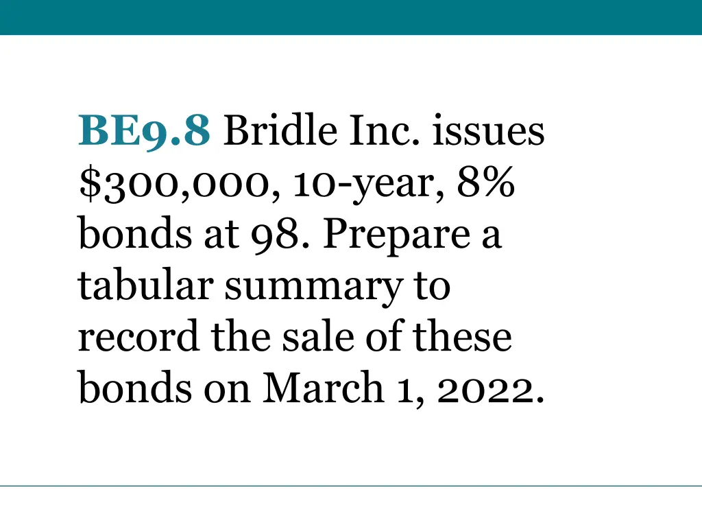 be9 8 bridle inc issues 300 000 10 year 8 bonds