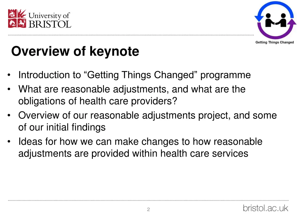 overview of keynote