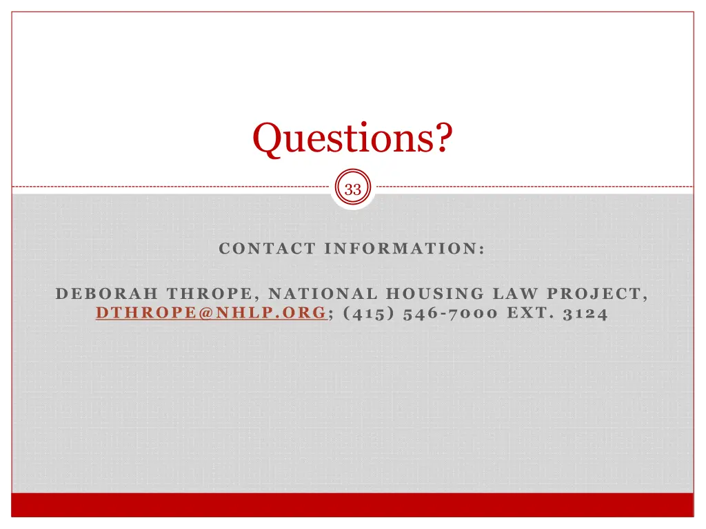 questions