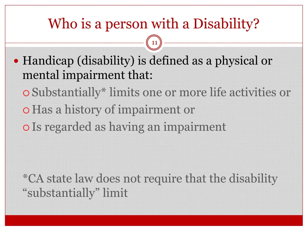 who is a person with a disability