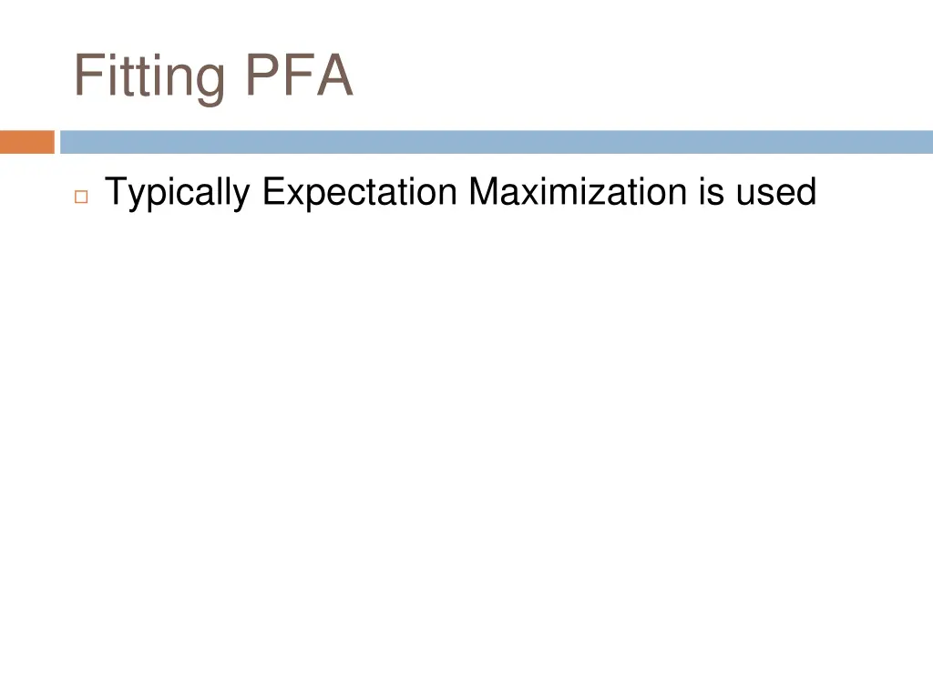 fitting pfa