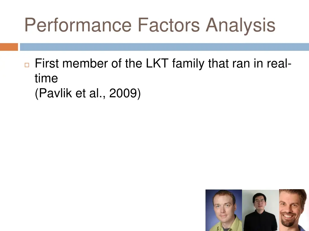 performance factors analysis