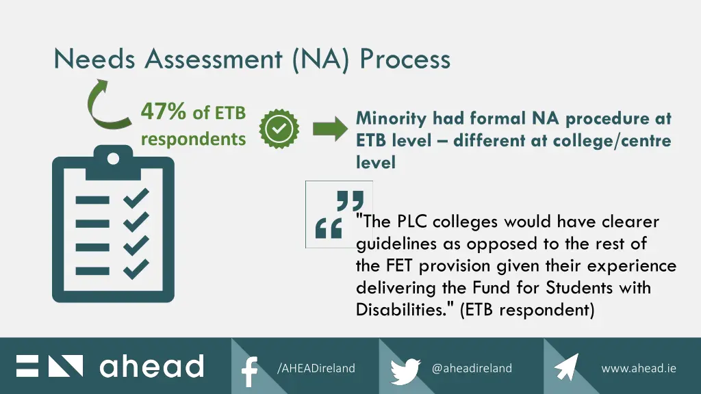 needs assessment na process