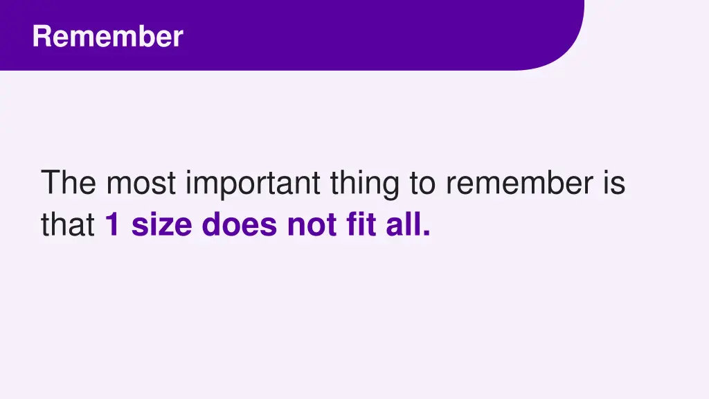 remember