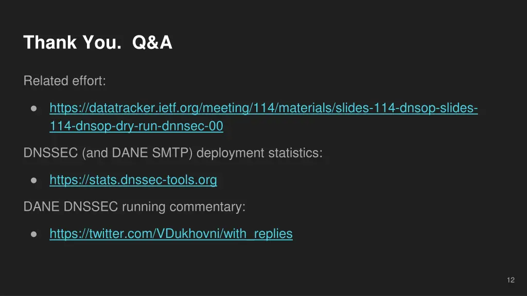 thank you q a