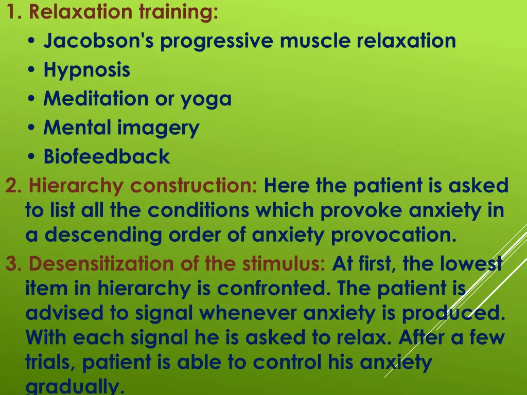 1 relaxation training jacobson s progressive