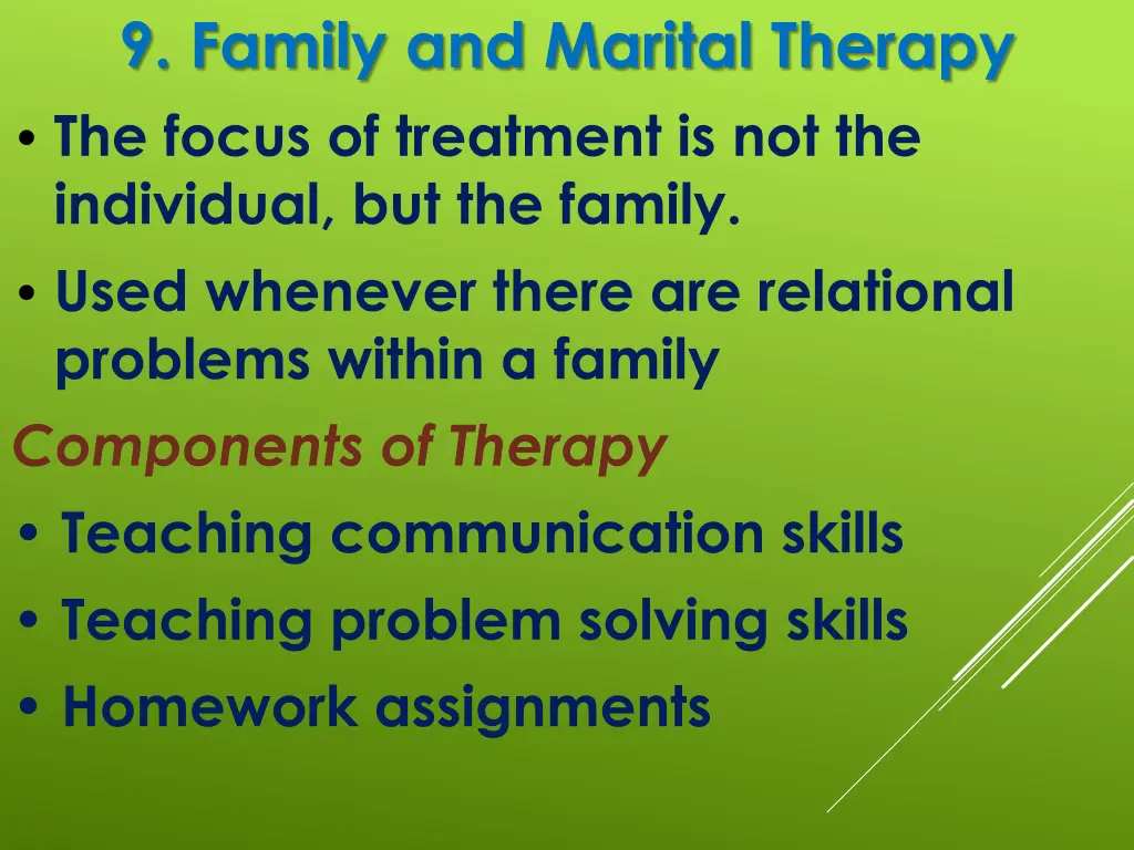9 family and marital therapy the focus