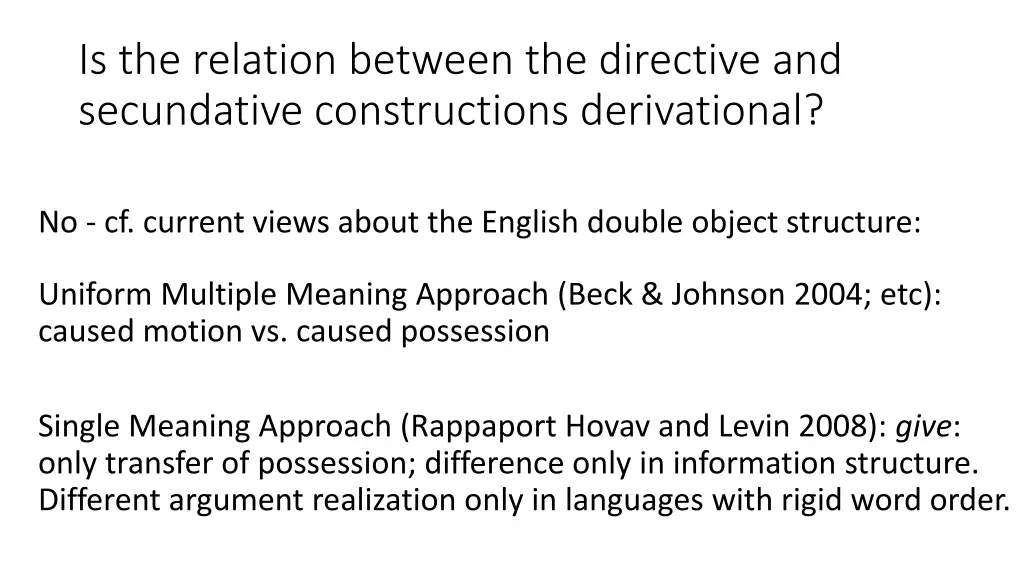is the relation between the directive