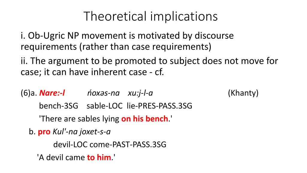 theoretical implications