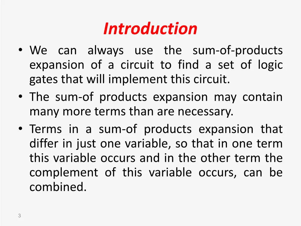 introduction