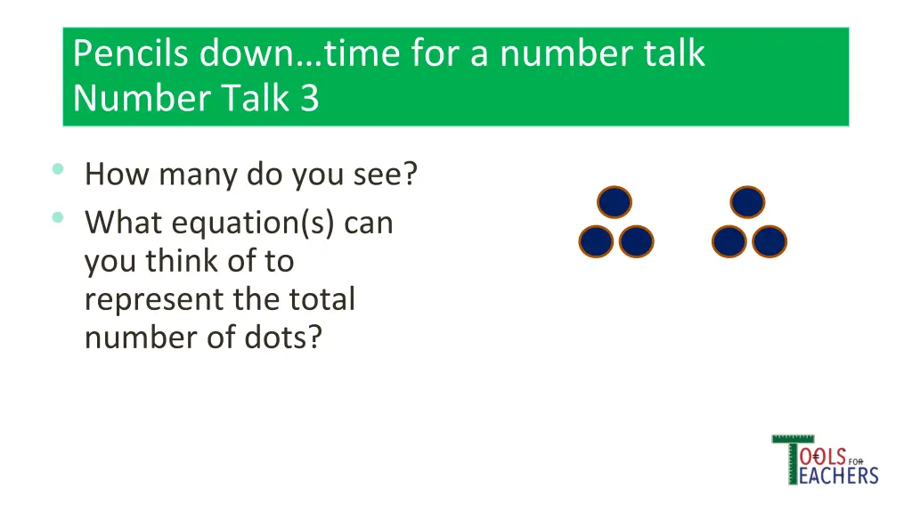 pencils down time for a number talk number talk 11
