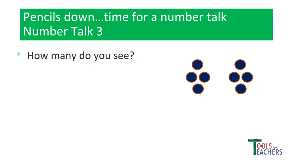 pencils down time for a number talk number talk 12