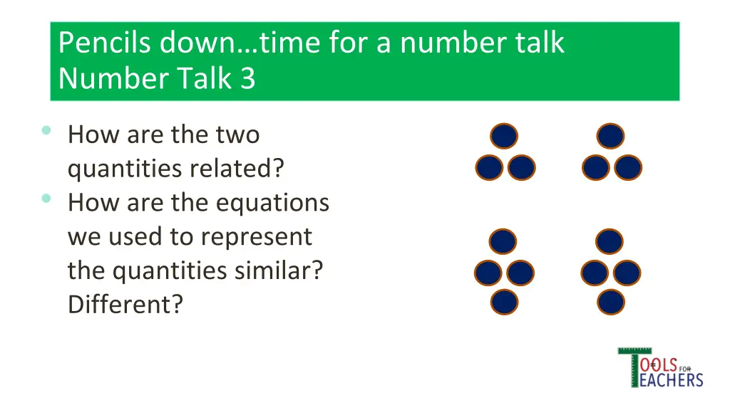 pencils down time for a number talk number talk 14