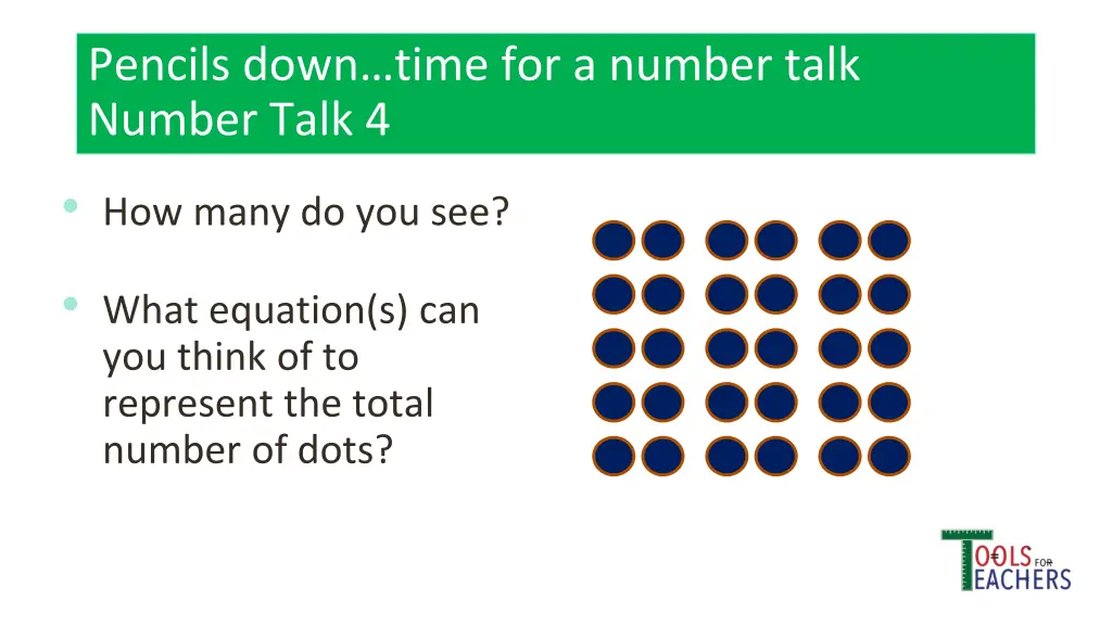 pencils down time for a number talk number talk 16