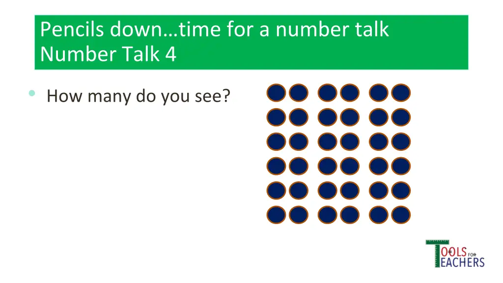 pencils down time for a number talk number talk 17