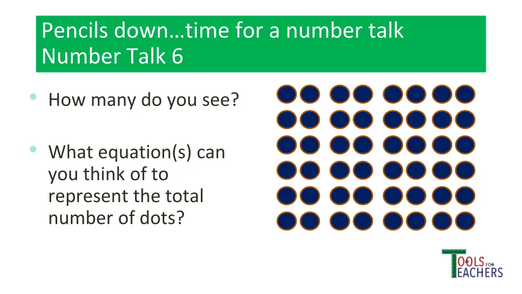 pencils down time for a number talk number talk 27