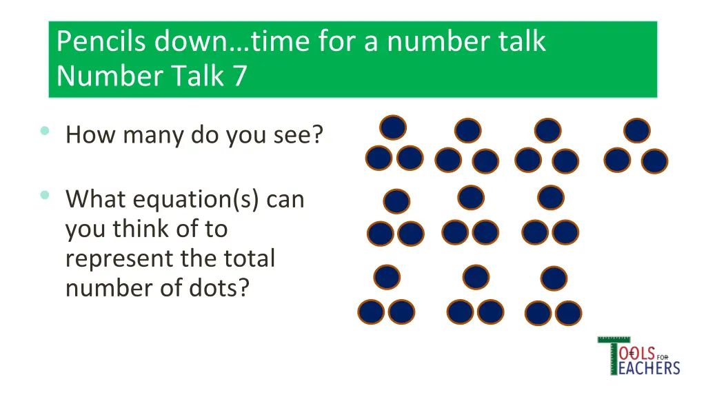 pencils down time for a number talk number talk 32