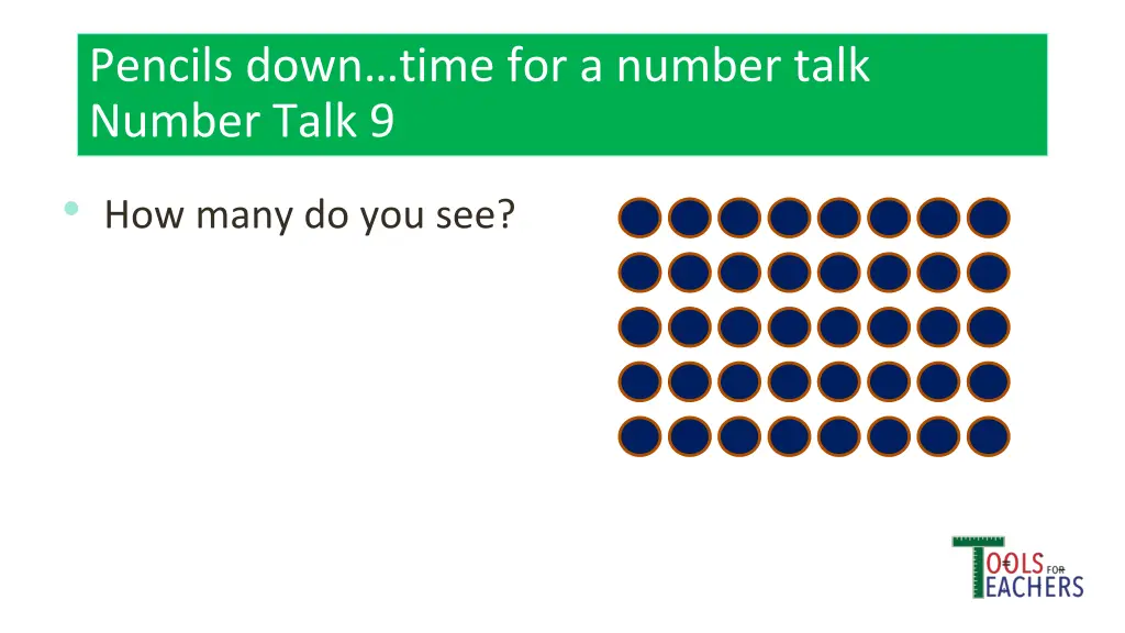 pencils down time for a number talk number talk 39