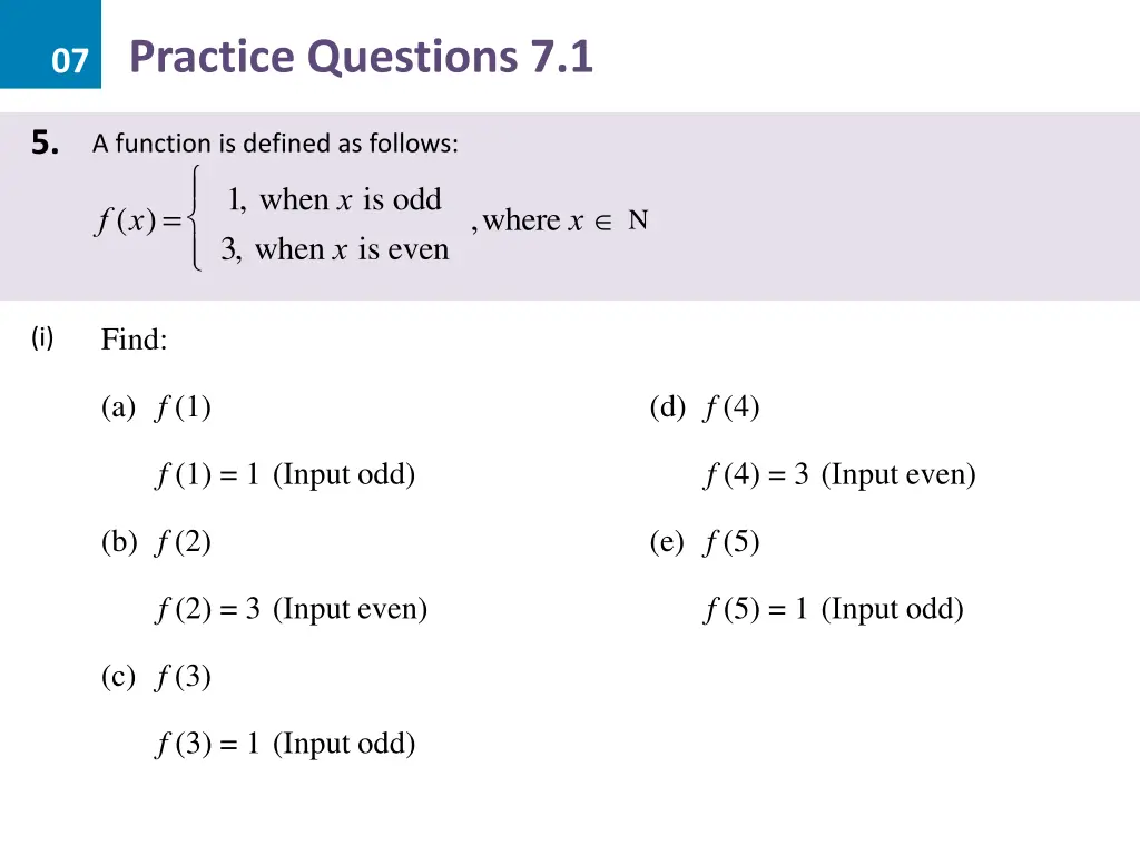 07 practice questions 7 1 9