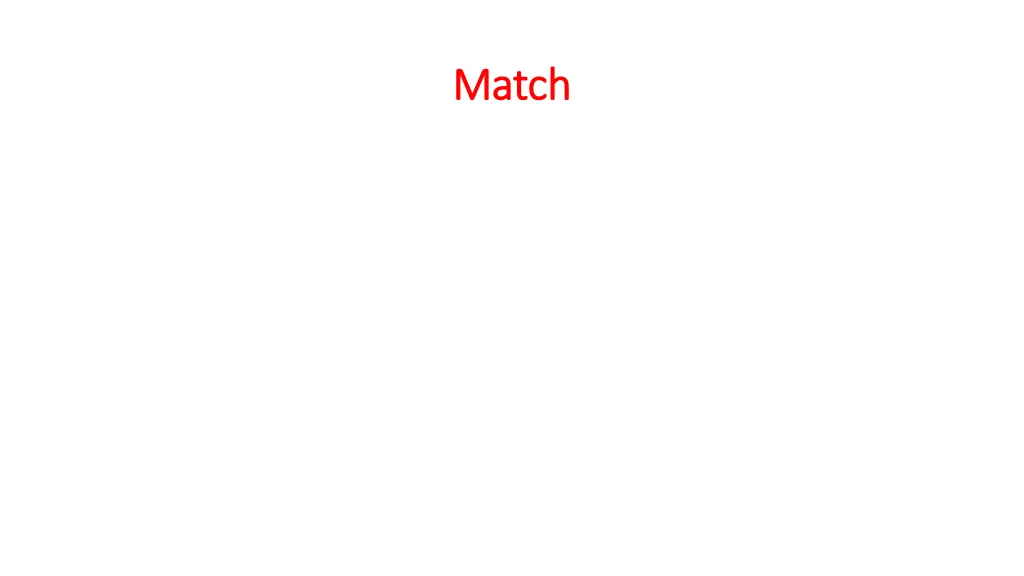 match match