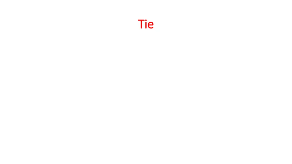 tie tie