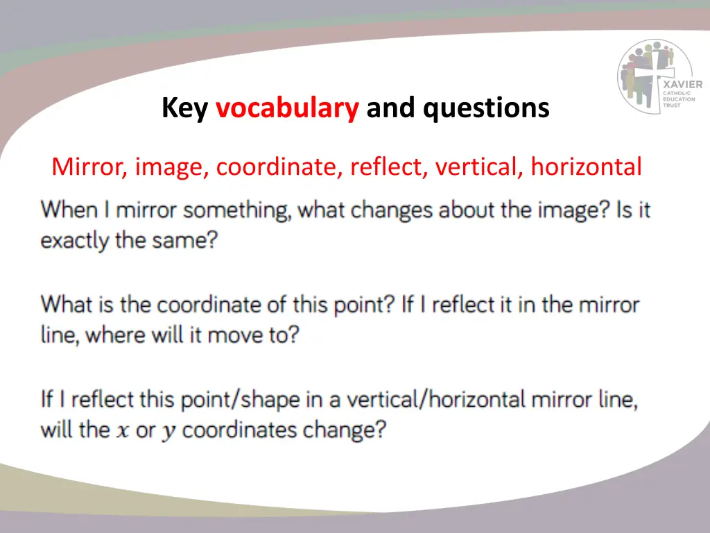 key vocabulary and questions 1