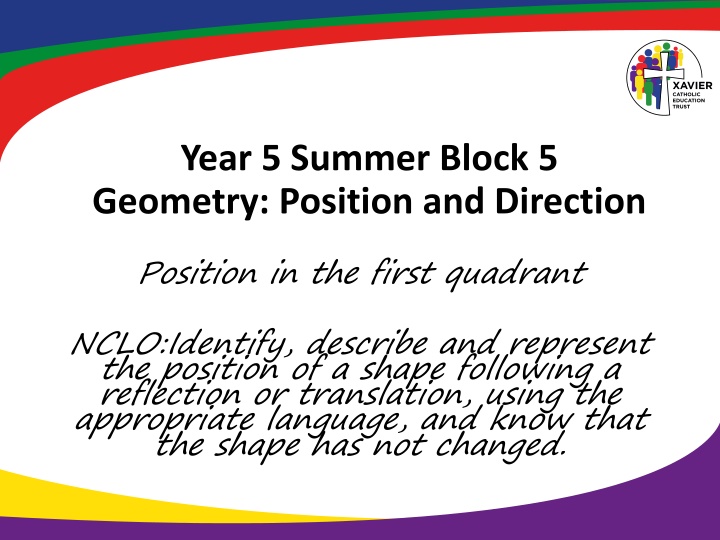 year 5 summer block 5 geometry position