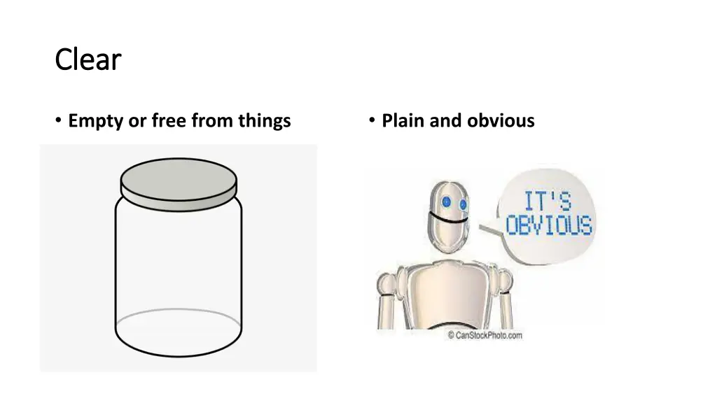 clear clear