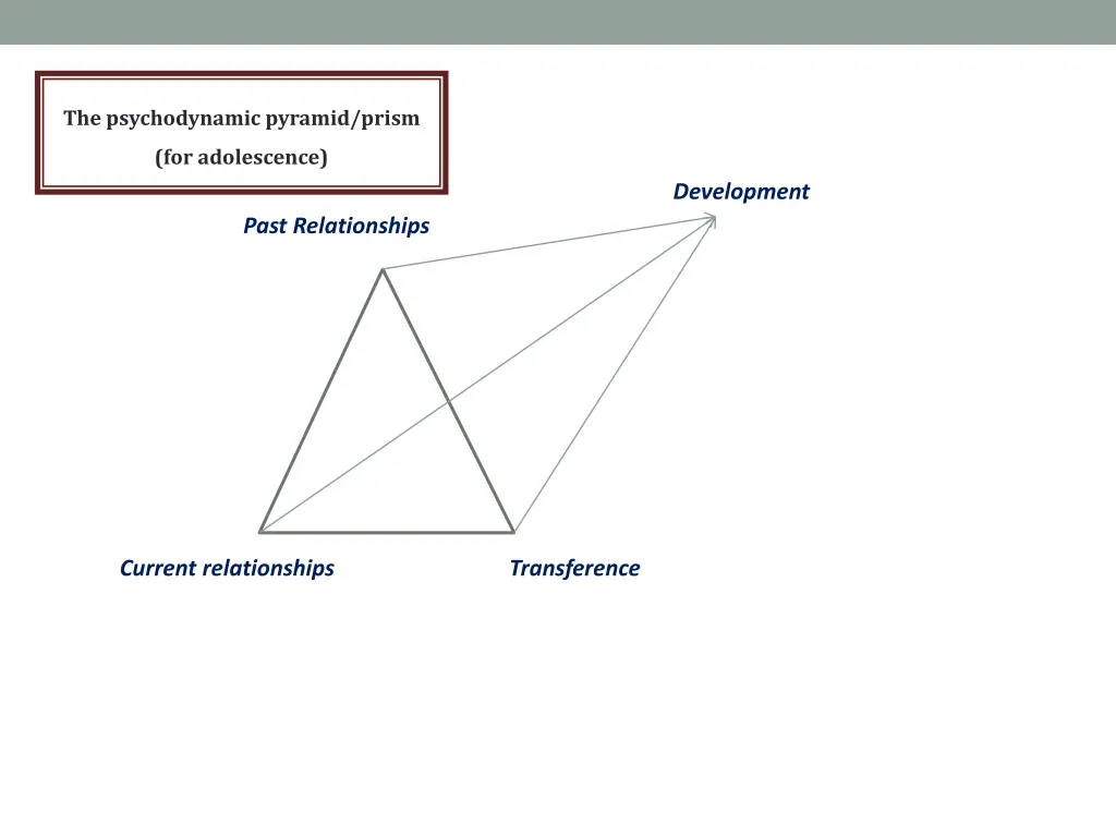 the psychodynamic pyramid prism