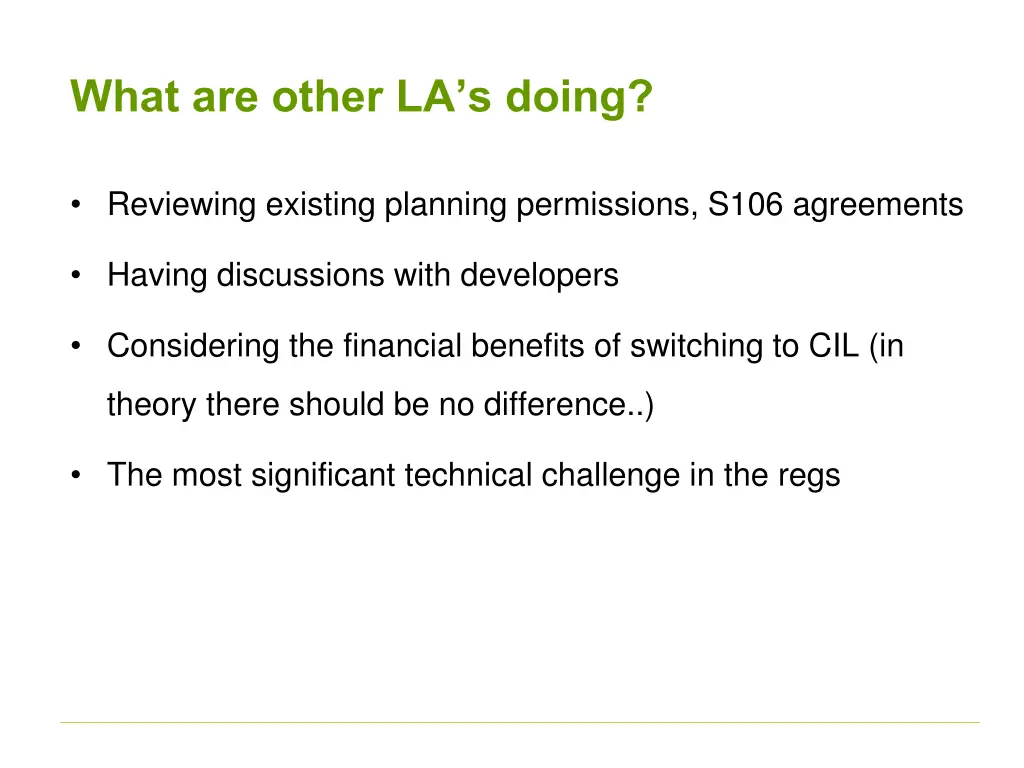 what are other la s doing