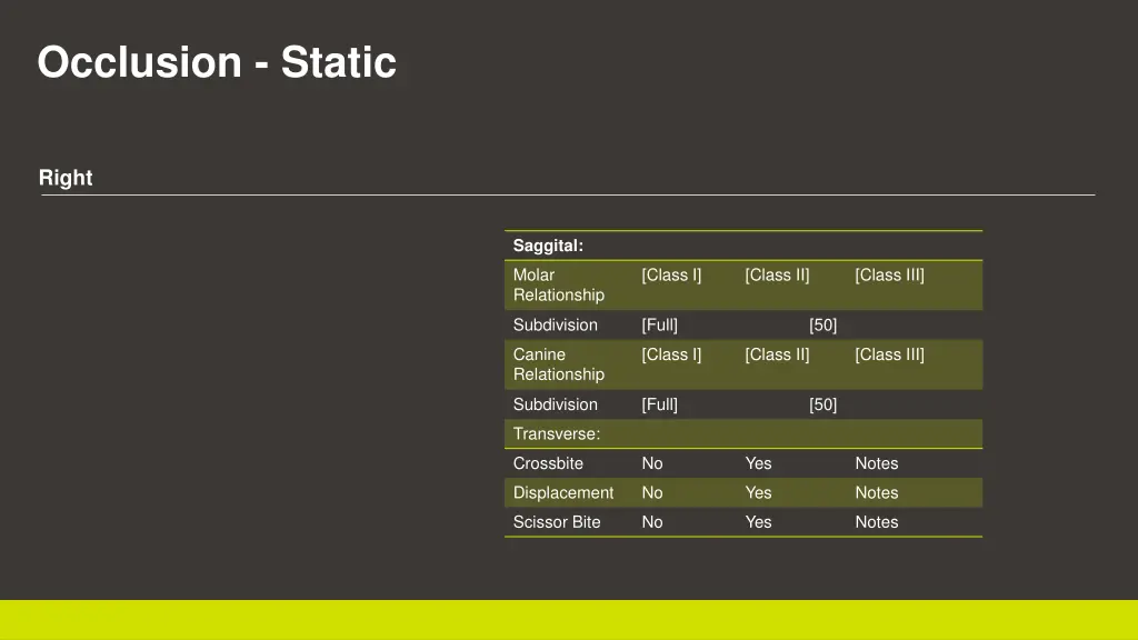 occlusion static 1