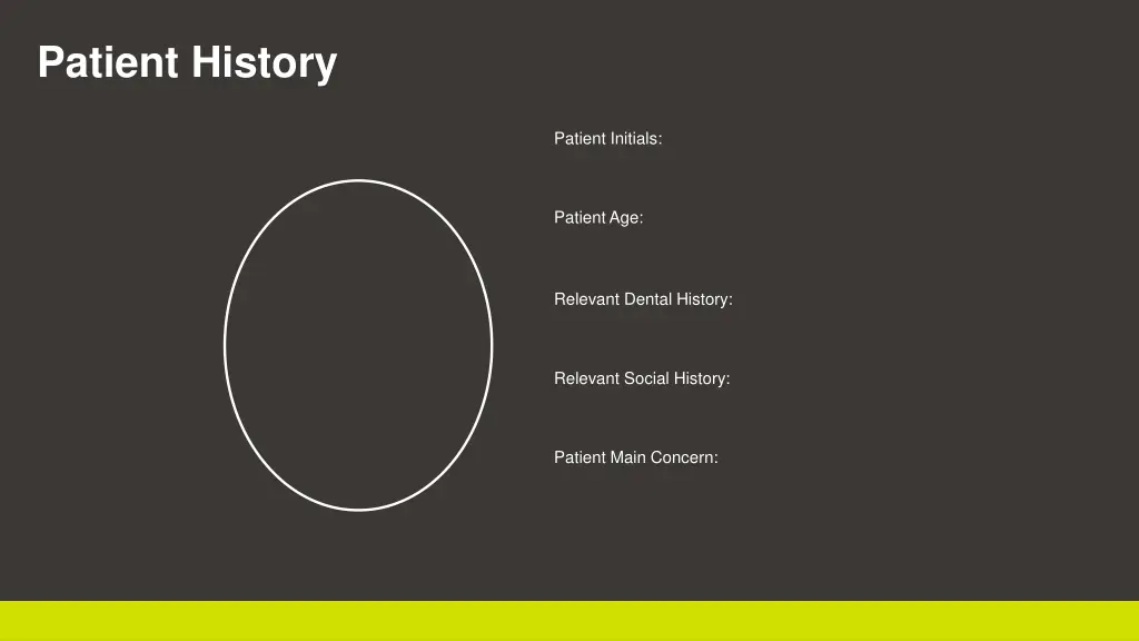 patient history
