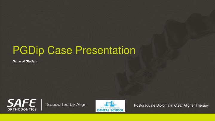pgdip case presentation