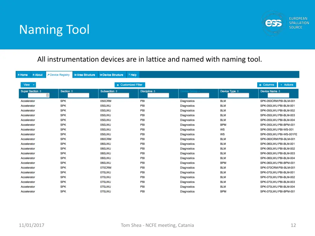 naming tool