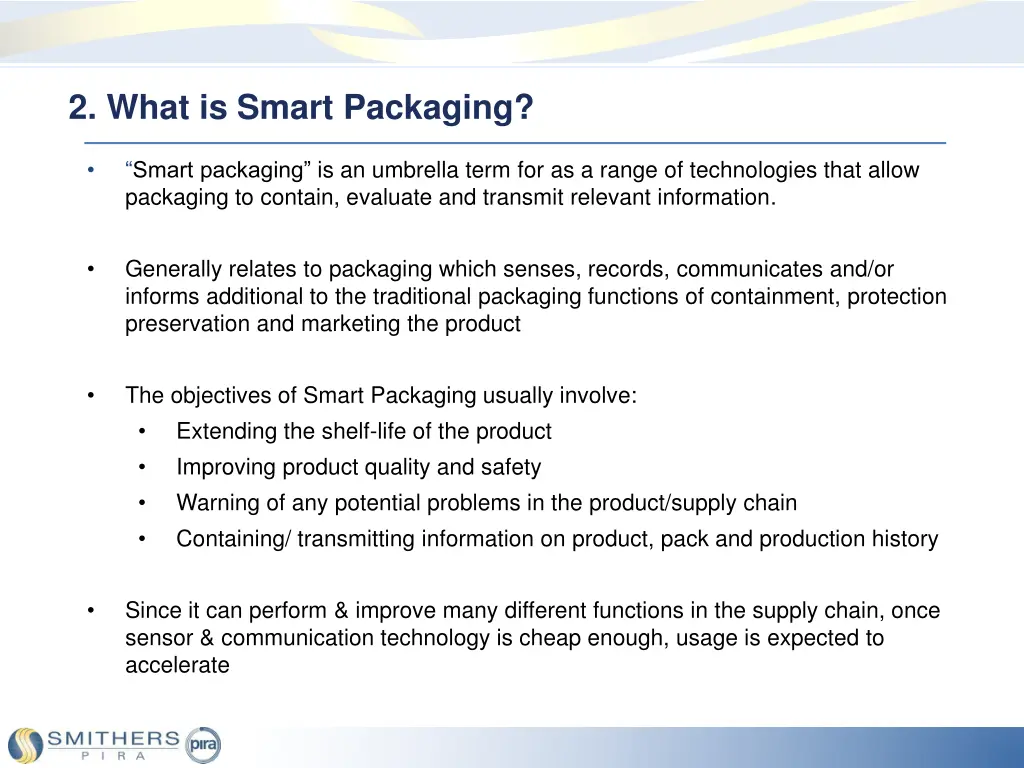 2 what is smart packaging