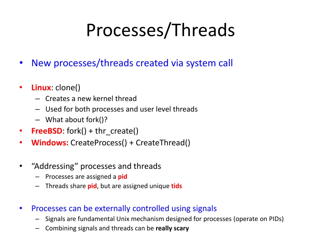 processes threads 1