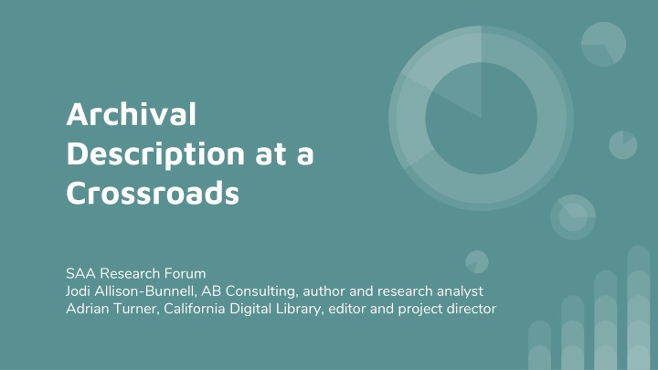 archival description at a crossroads