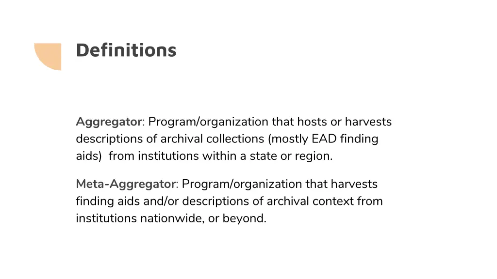 definitions