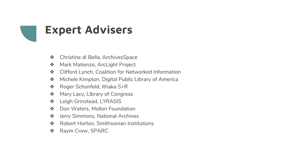 expert advisers
