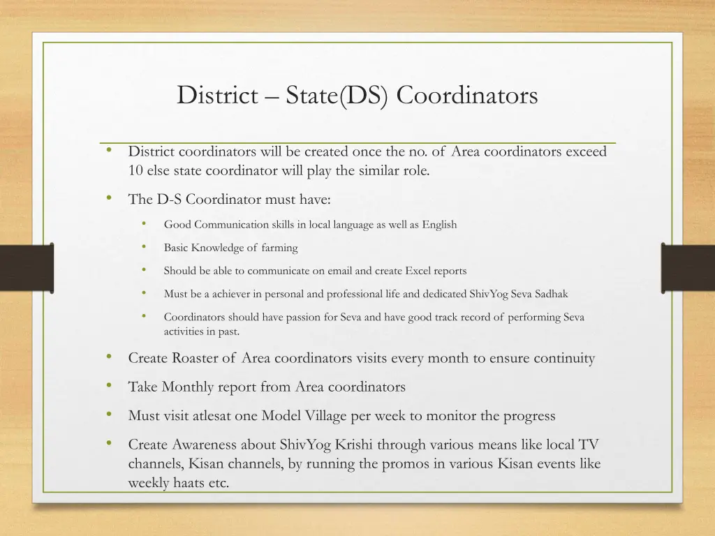 district state ds coordinators