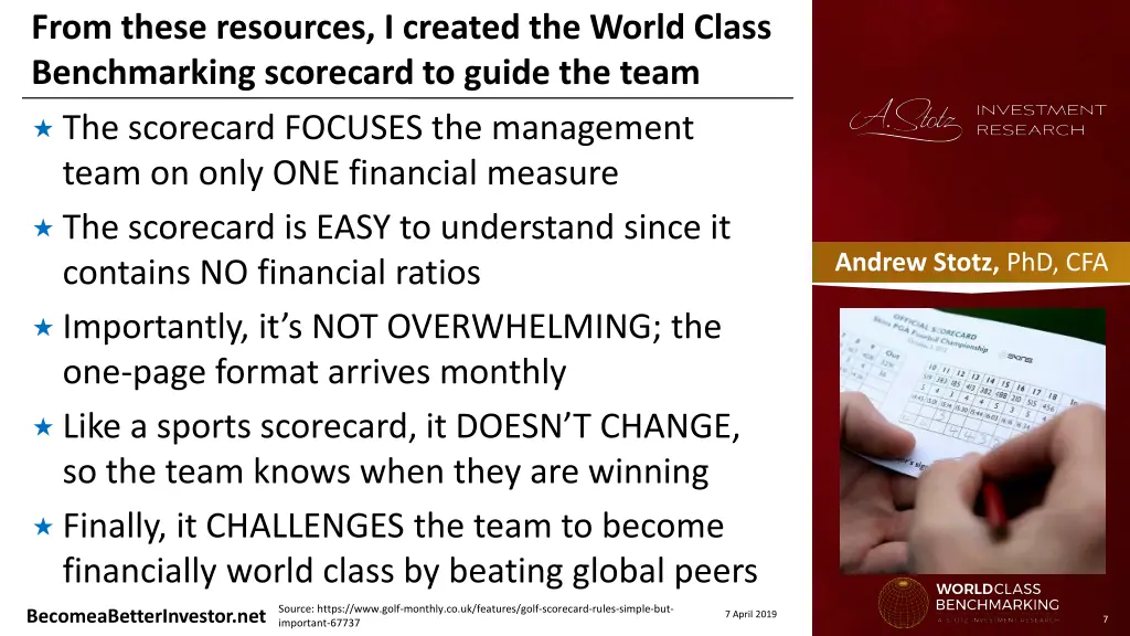 from these resources i created the world class