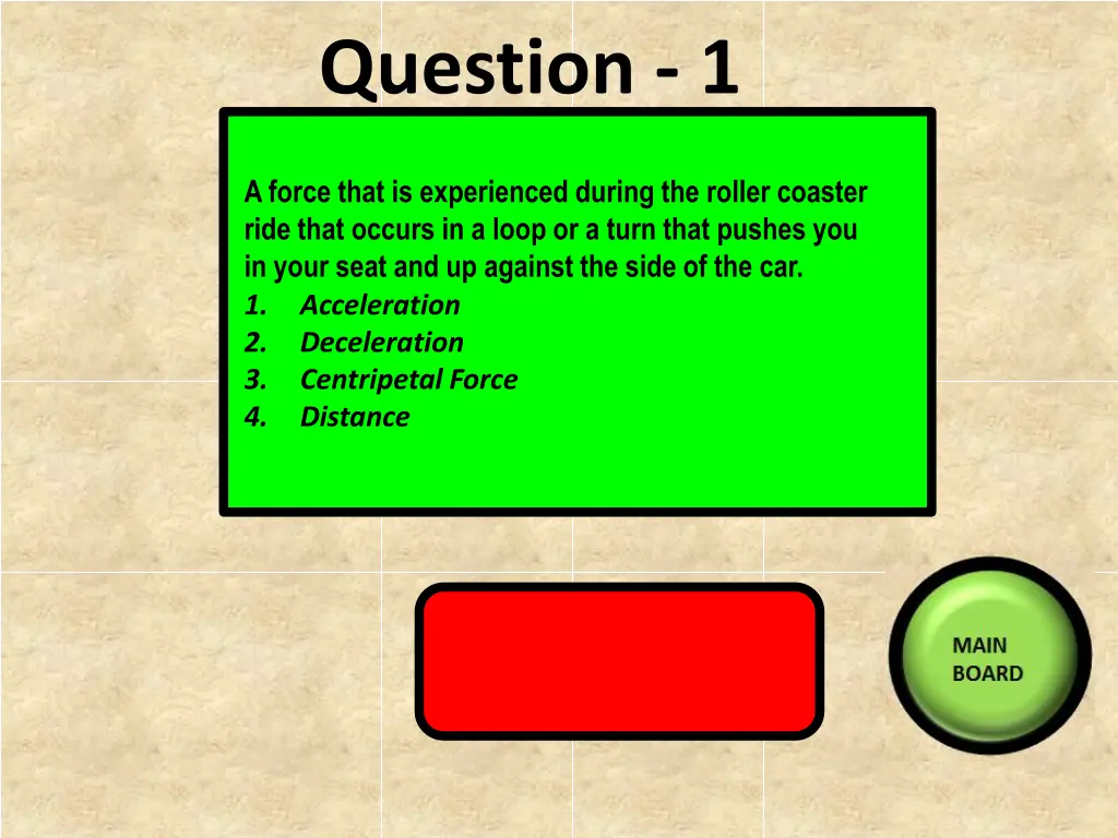 question 1
