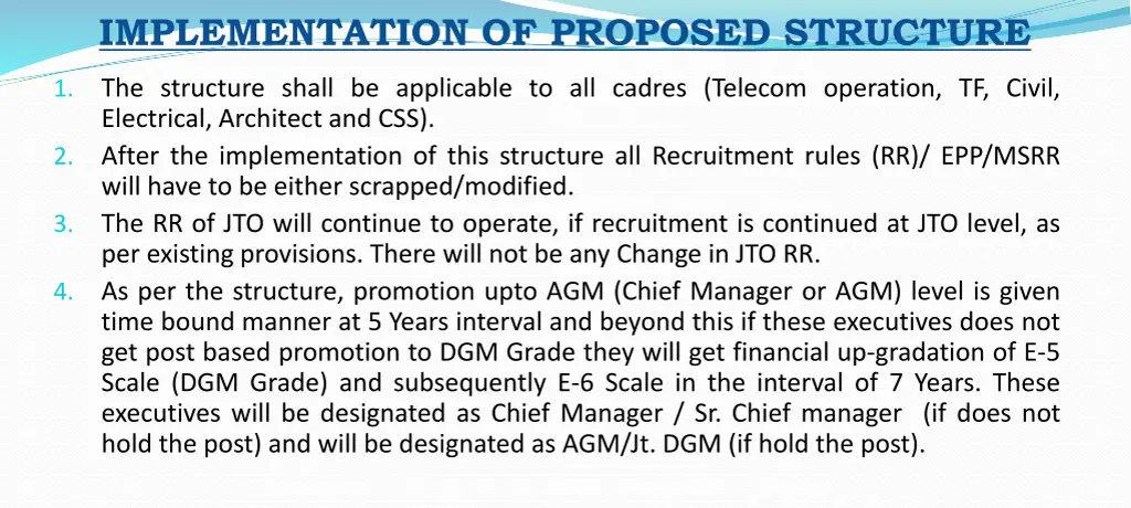 implementation of proposed structure