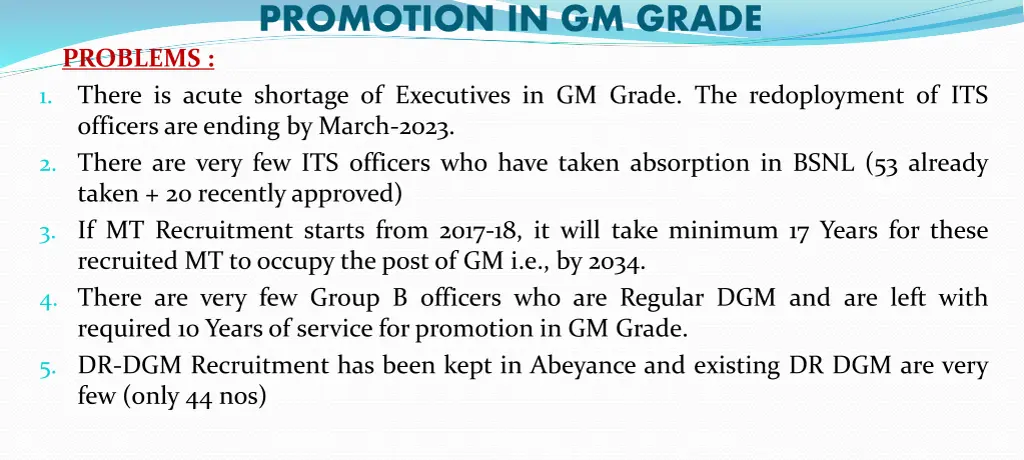 promotion in gm grade 2
