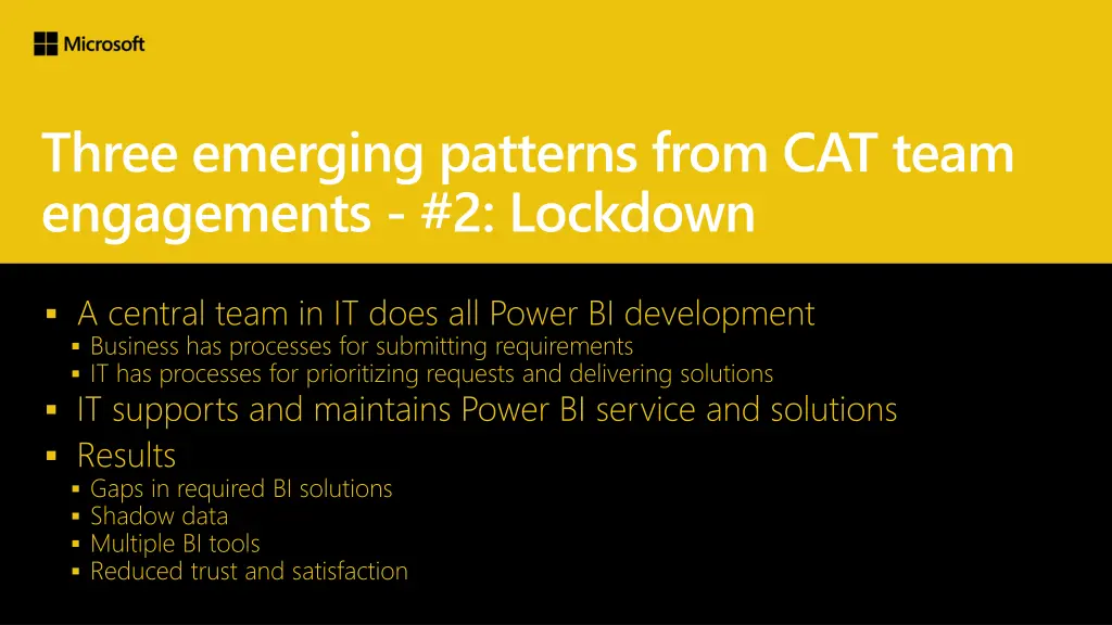 three emerging patterns from cat team engagements 1
