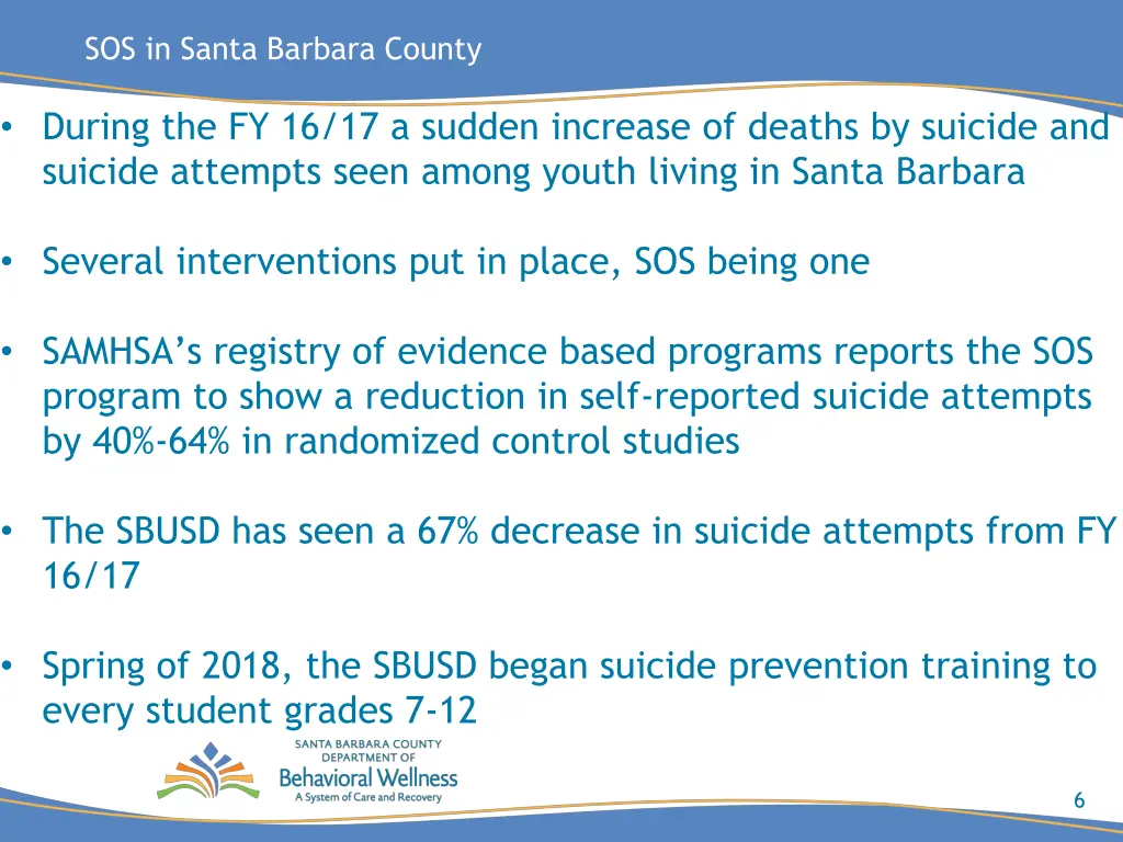 sos in santa barbara county
