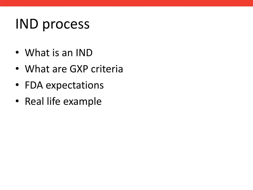 ind process