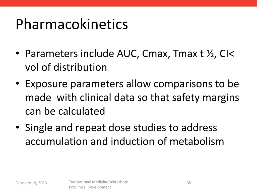 pharmacokinetics